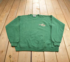 Vintage 1990s Samtec Tool Division Erie PA Lee Heavyweight Crewneck Sweatshirt Made In USA