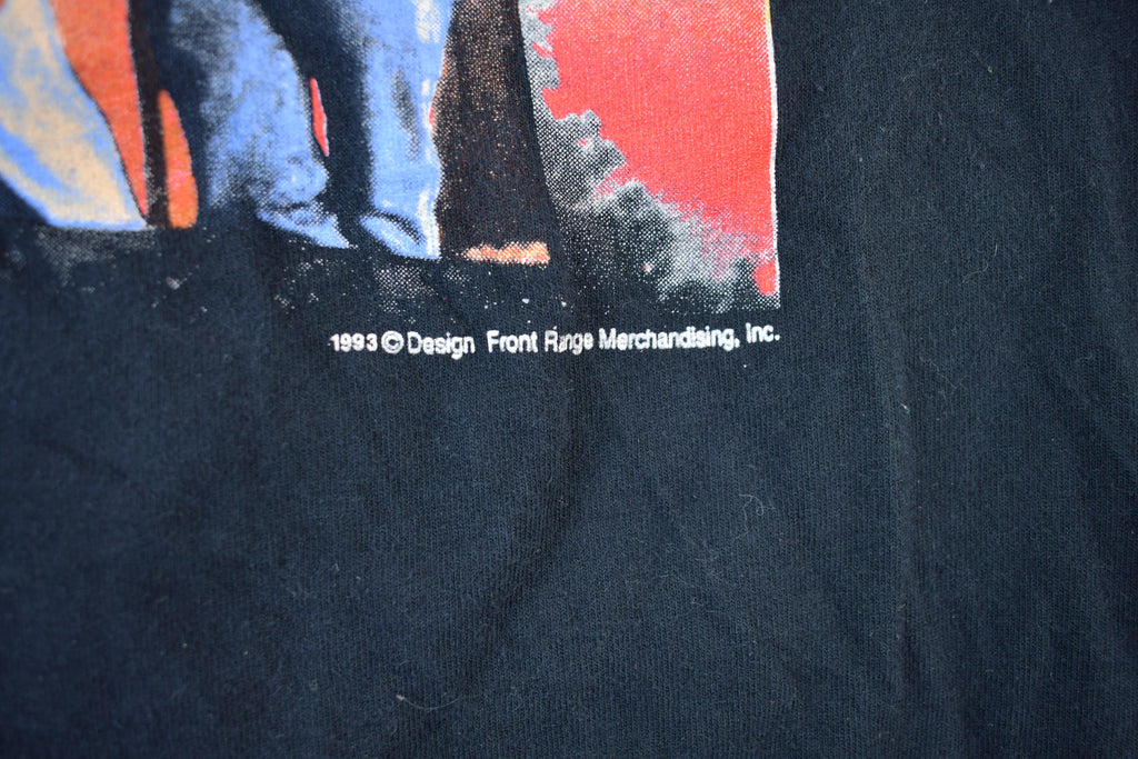 Vintage 1993 Sawyer Brown Tour Band T-Shirt Outskirts of Town Tour Men's Large