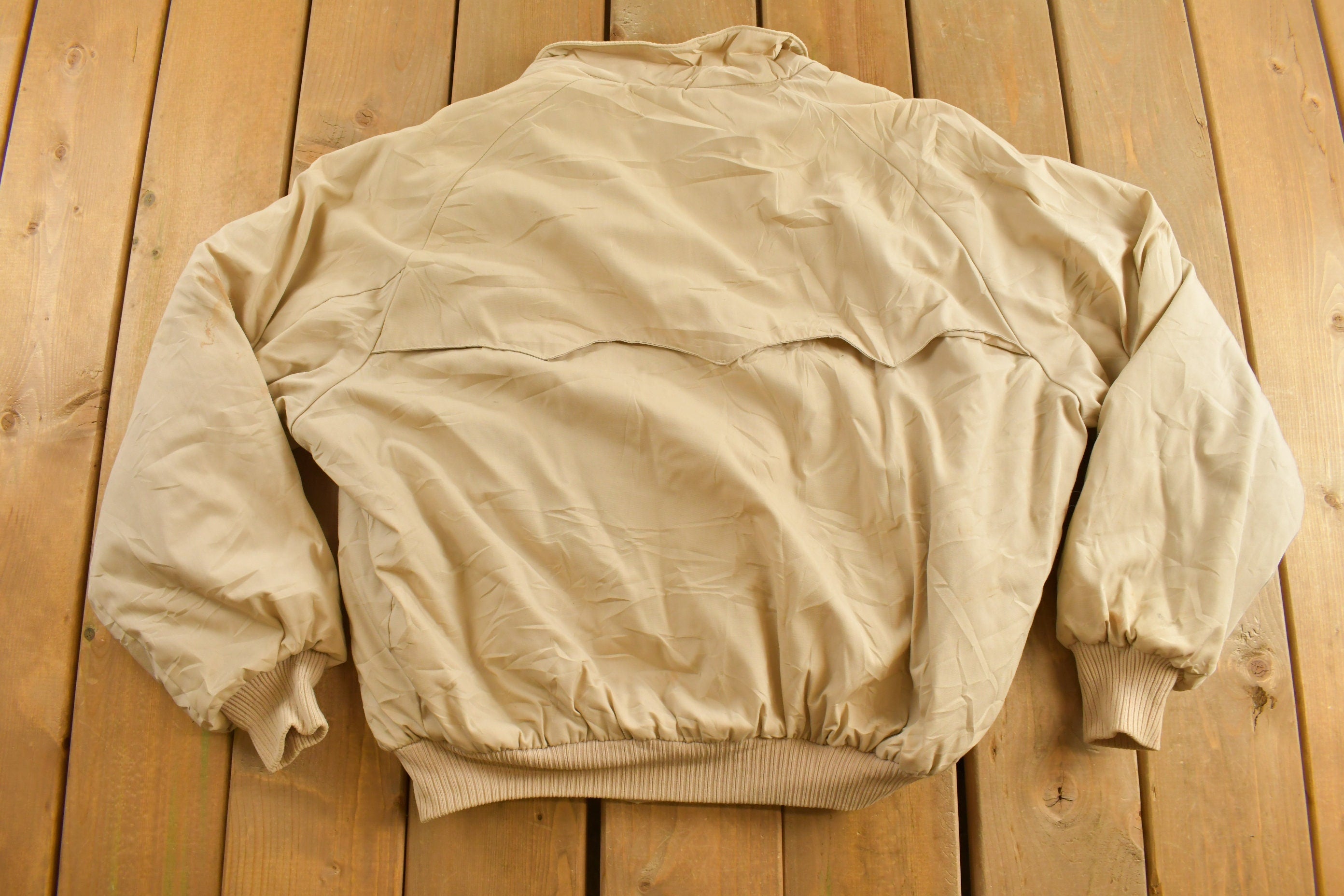Vintage 1990s Sit Jac Varsity Bomber Jacket