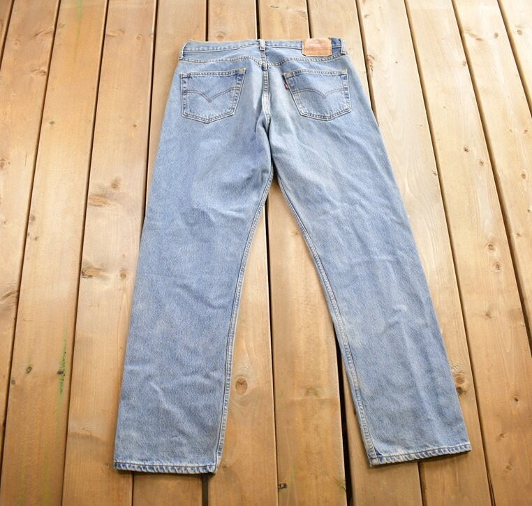 Vintage 1990s Levi's 501 Jeans Made In USA Size 36x32