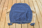 Vintage 1990s Goodyear Denim Varsity Jacket Men's L /
