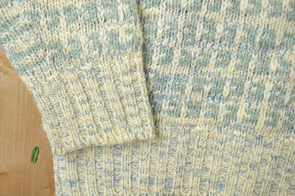 Vintage 1990s Saks Fifth Avenue 100% Wool Knit Sweater