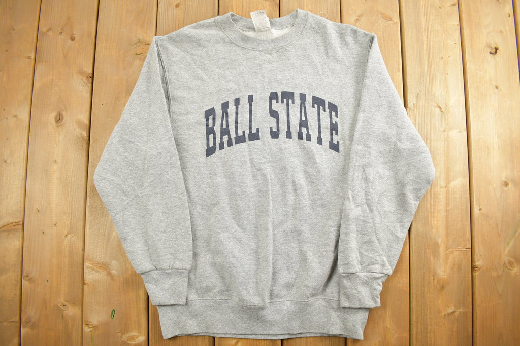 Vintage 1990s Ball State University Muncie Indiana Collegiate Crewneck