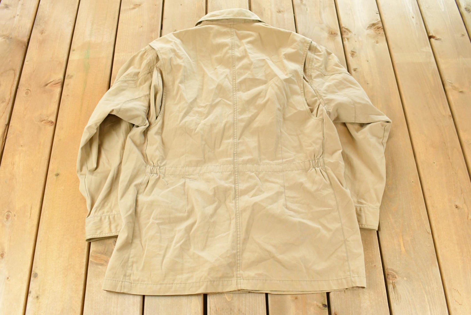 Vintage 1990s American Sportswear Chore Field Jacket Men's Medium / Streetwear / Light Jacket / Barn Coat / 90s Jacket