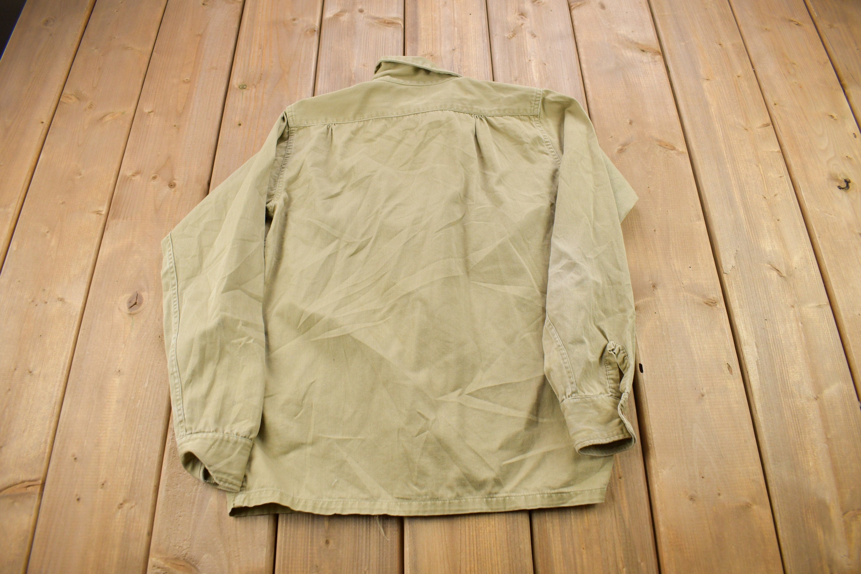 Vintage 1970s Penney's Big Mac Blank Button Up Shirt