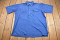 Vintage 1990s Half Button Pocket T Shirt
