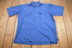 Vintage 1990s Half Button Pocket T Shirt