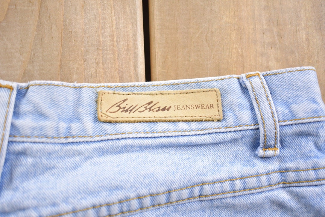 Vintage 1990s Light Wash Bill Blass Jeans Size 31 x 28