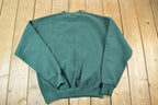 Vintage 1990s Christmas Teddy Bear Souvenir Crewneck Sweatshirt Made In USA