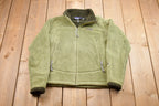 Vintage 1990s Patagonia Full Zip Deep Pile Sweater / Outdoors & Wilderness / 90s Patagonia / Winter Fleece / Made In USA / Lifestyle