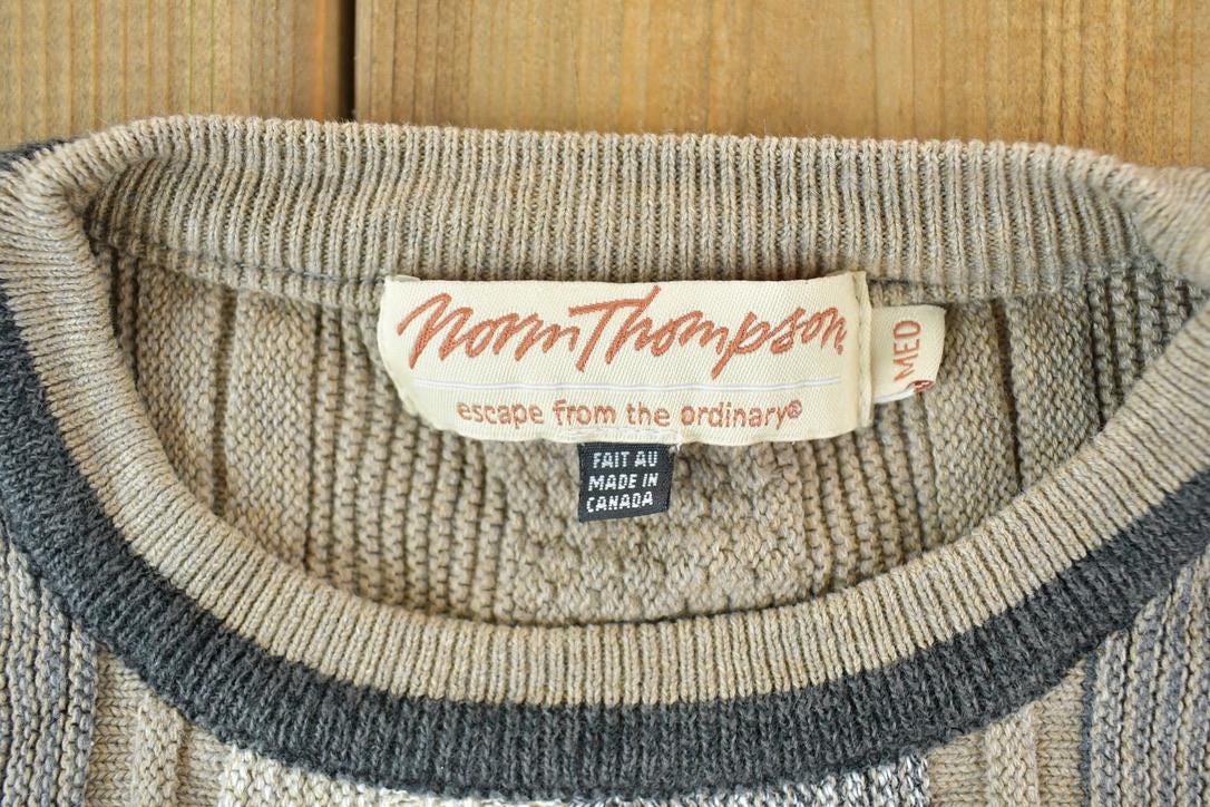 Vintage 1990s Norm Thompson Knit Crewneck Sweater
