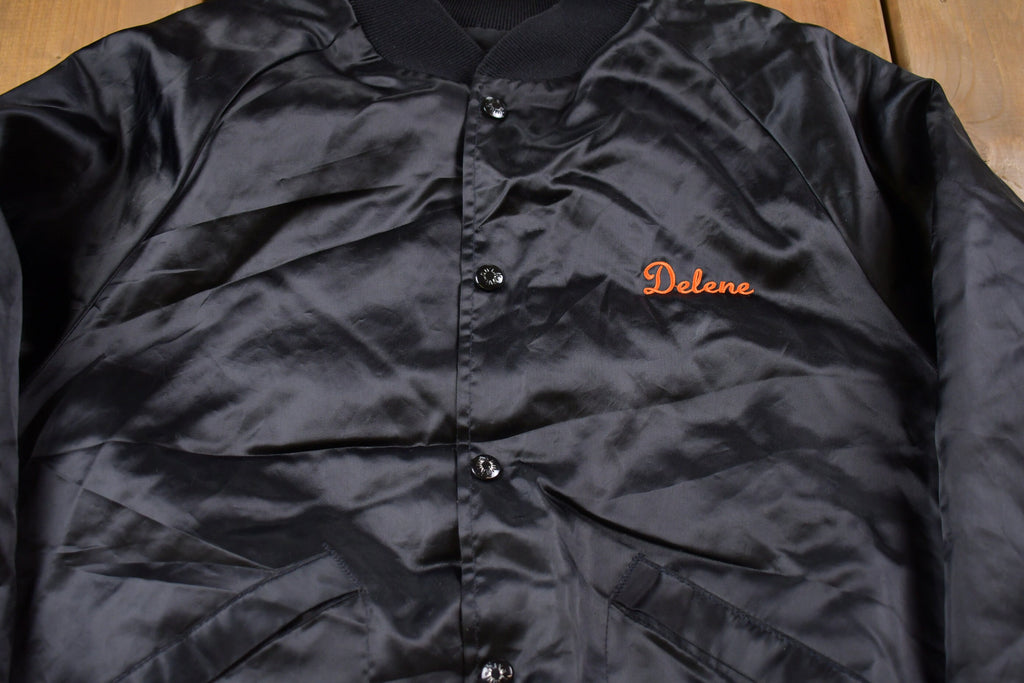 Vintage 1990s King Louis Pro Fit Satin Bomber Jacket