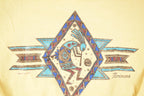 Vintage 1990s Arizona Aztec Graphic Print Crewneck Sweatshirt Men's M