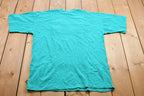 Vintage 1990s Embroidered Hefty Ecstasy Rave Graphic T-Shirt