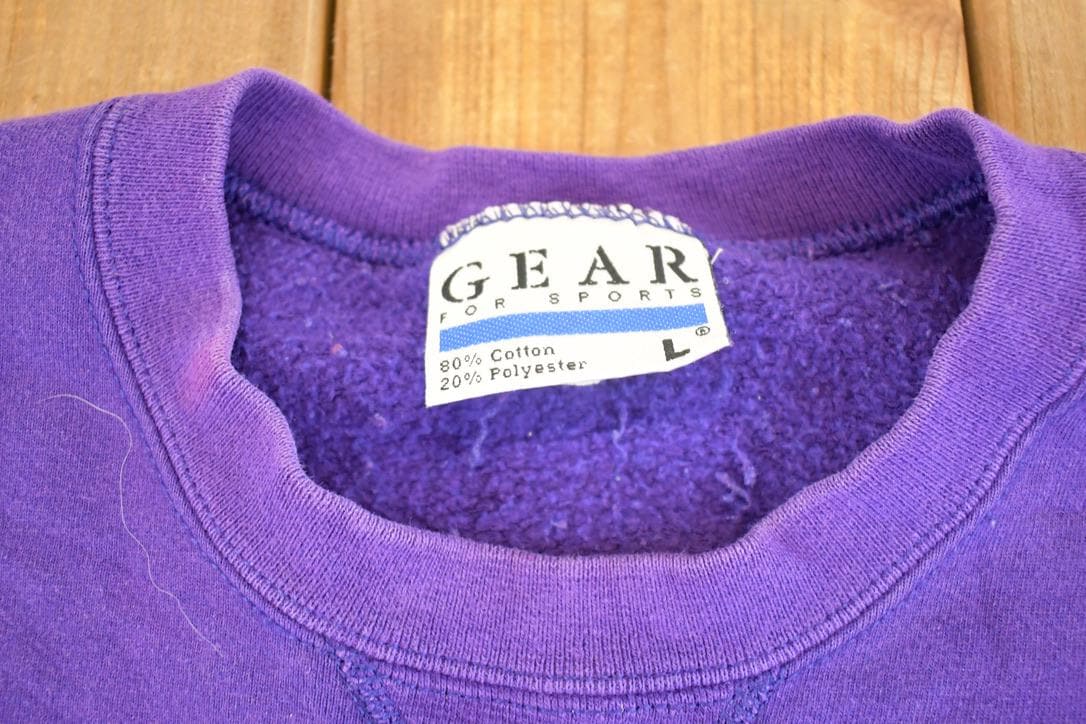 Vintage 1990s Lackland USA Souvenir Crewneck Sweatshirt Women's L / 90s Crewneck / Travel Vacation Sweater