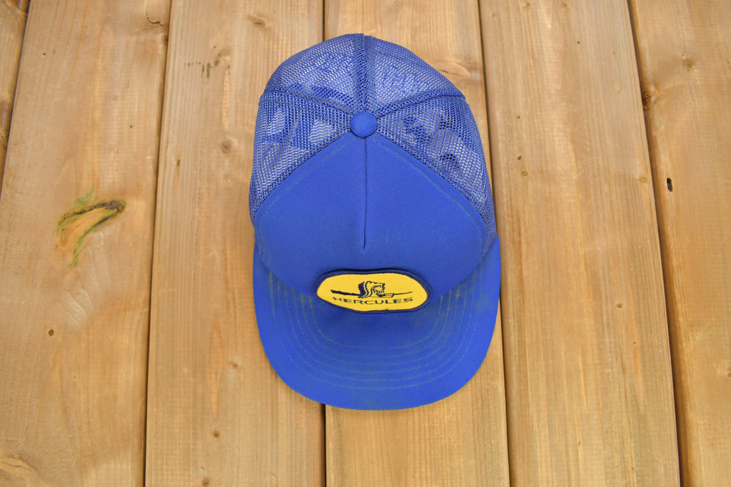 Vintage 1980s Hercules Trucker Hat /