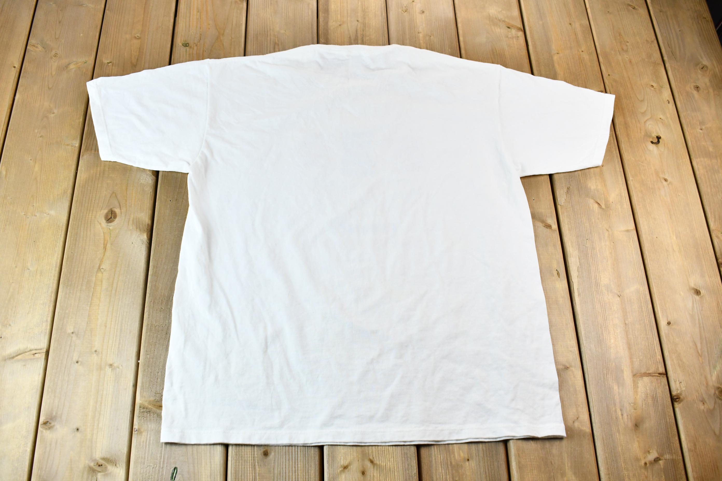 Vintage Early 1990s Hallmark Shoebox Greetings Blonde's T-Shirt Instructions Funny Graphic T-Shirt