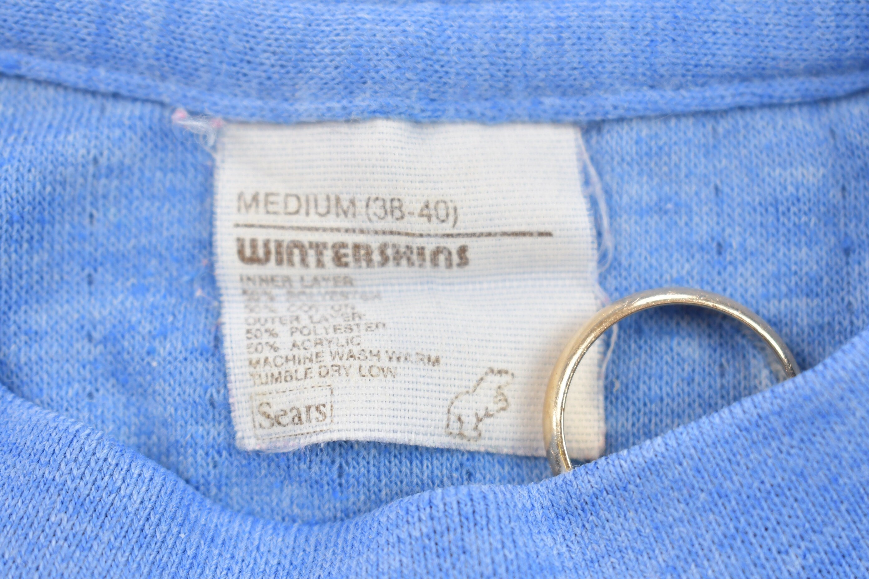 Vintage 1990s Winterskins Under Shirt Long Sleeve Shirt