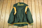 Vintage 1980s Trophy Jackets Lincoln Bears Collegiate Wool Letterman Varsity Jacket Youth XL