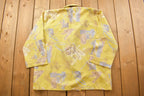 Vintage 1980s Abstract Pattern Blazer Jacket