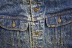 Vintage 1980s Lee Storm Stonewash Jean Jacket /
