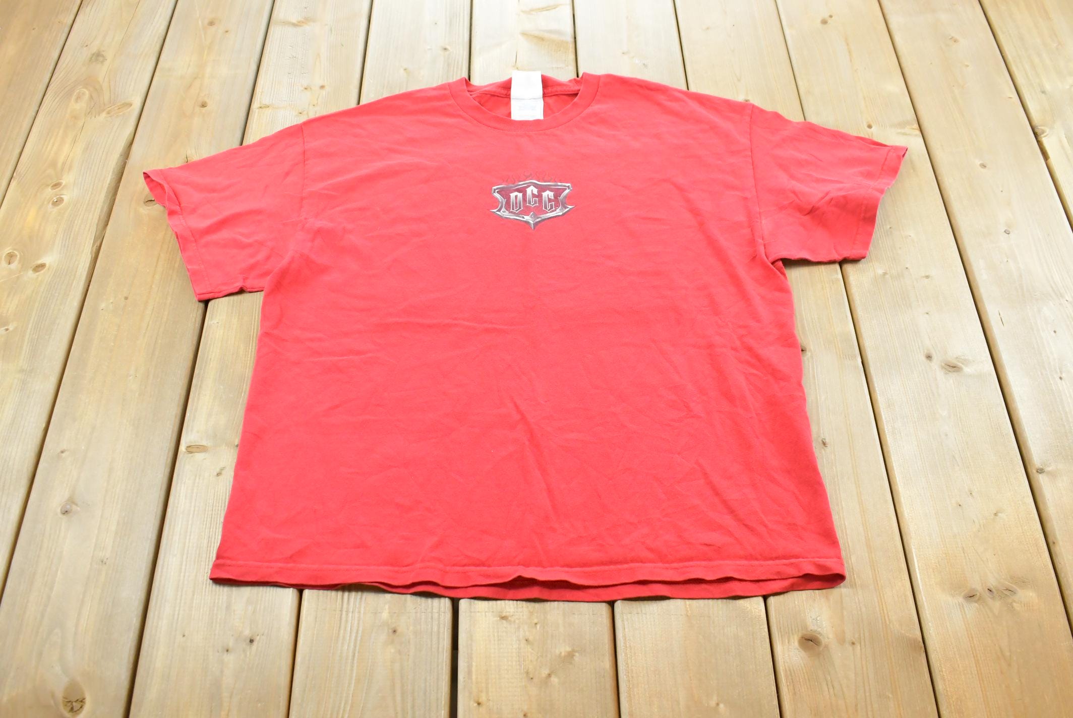Vintage Y2K Orange County Choppers Biker Graphic T-Shirt Men's XL / 00s / 2000s Streetwear / OCC / Motorcycle