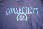 Vintage 1990s University Of Connecticut Gear Crewneck Made In USA