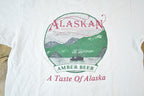 Vintage 90s Alaskan Amber Beer T-Shirt - Souvenir Vacation Tee