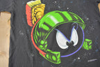 Vintage 1996 Marvin The Martian Looney Tunes Cartoon Graphic T-Shirt Made In USA Size M