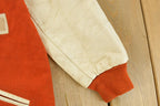 Vintage 1960s Leather Wool Collegiate Varsity Jacket Women's M /