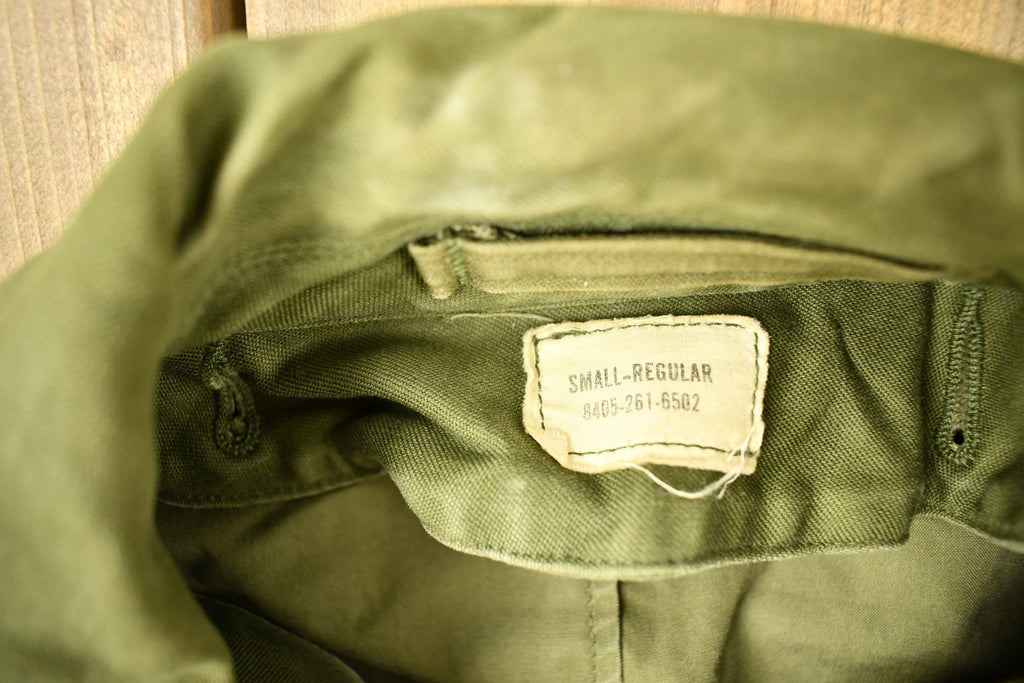 Vintage WW2 Military Button Up Trench Coat