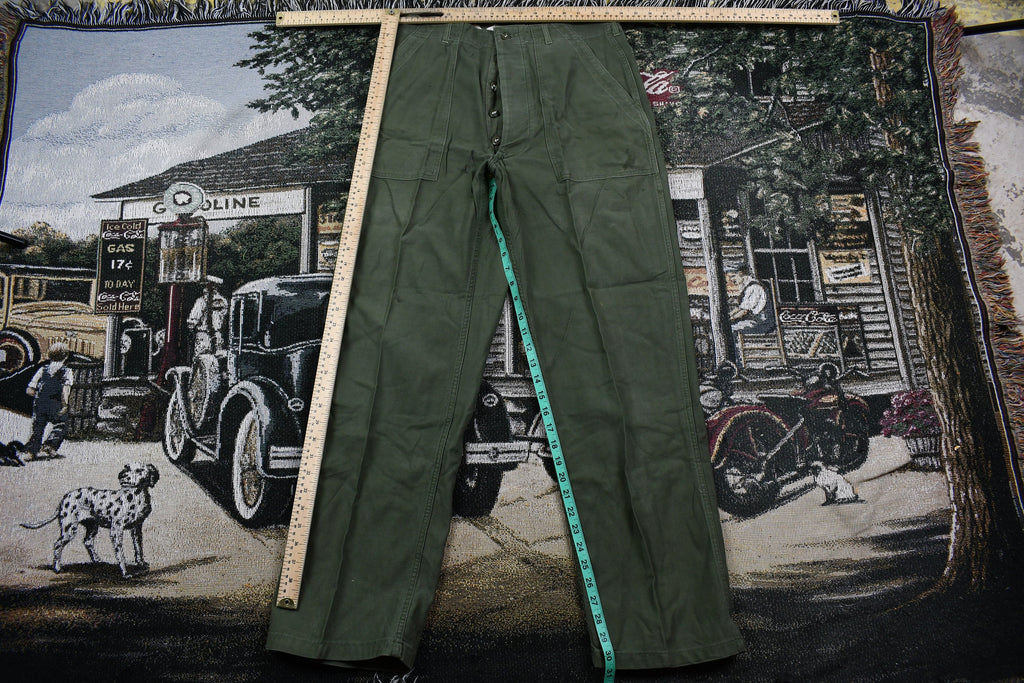 Vintage 1982 OG-107 Military Army Green Pants Size 32 x 31