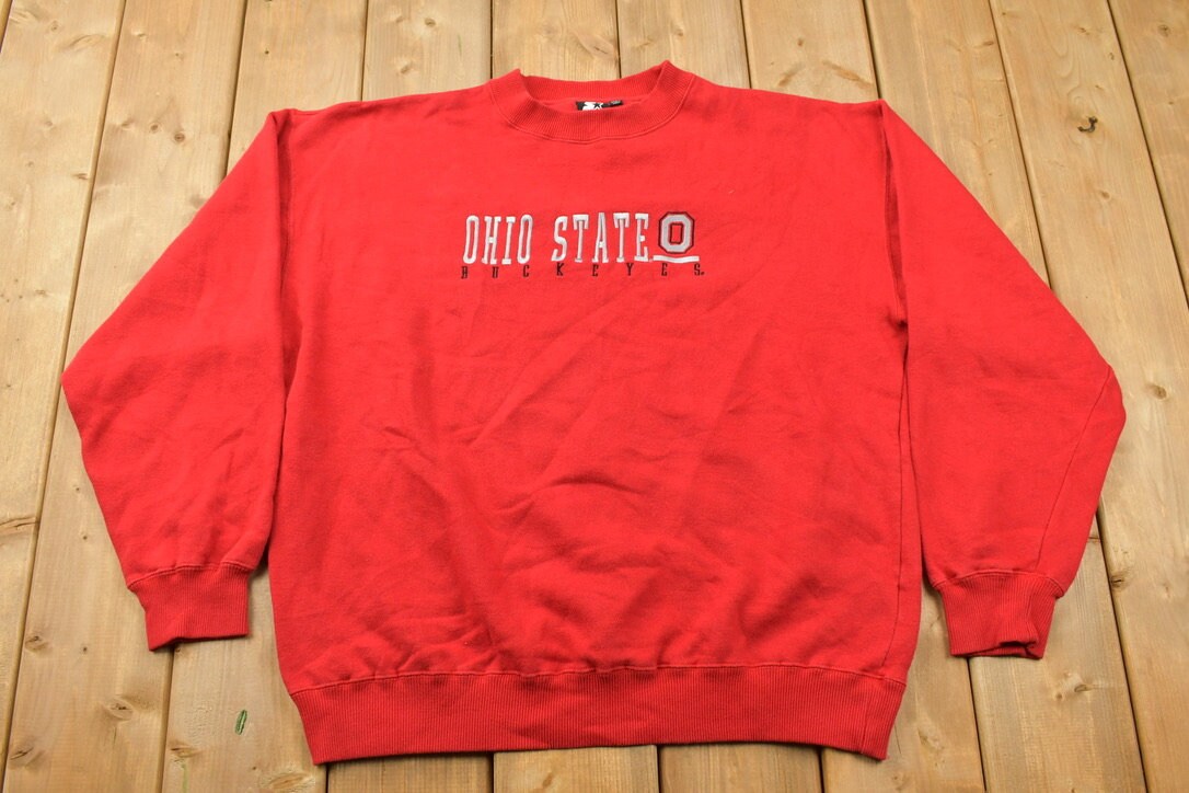 Vintage 1990s Ohio State University Buckeyes Collegiate Starter Crewneck