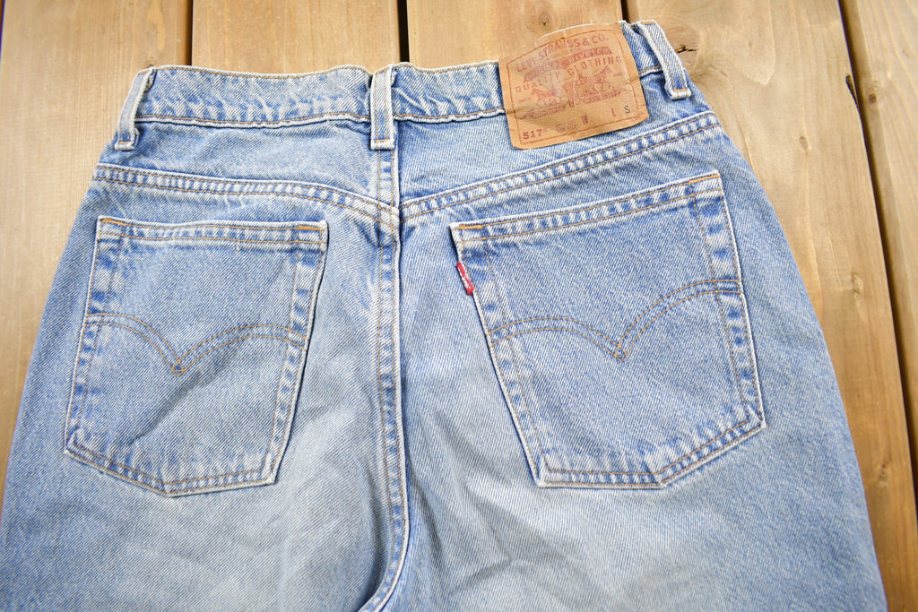 Vintage 1990s Levi's 517 Boot Cut Low Rise Women's Jeans Size 30 x 34