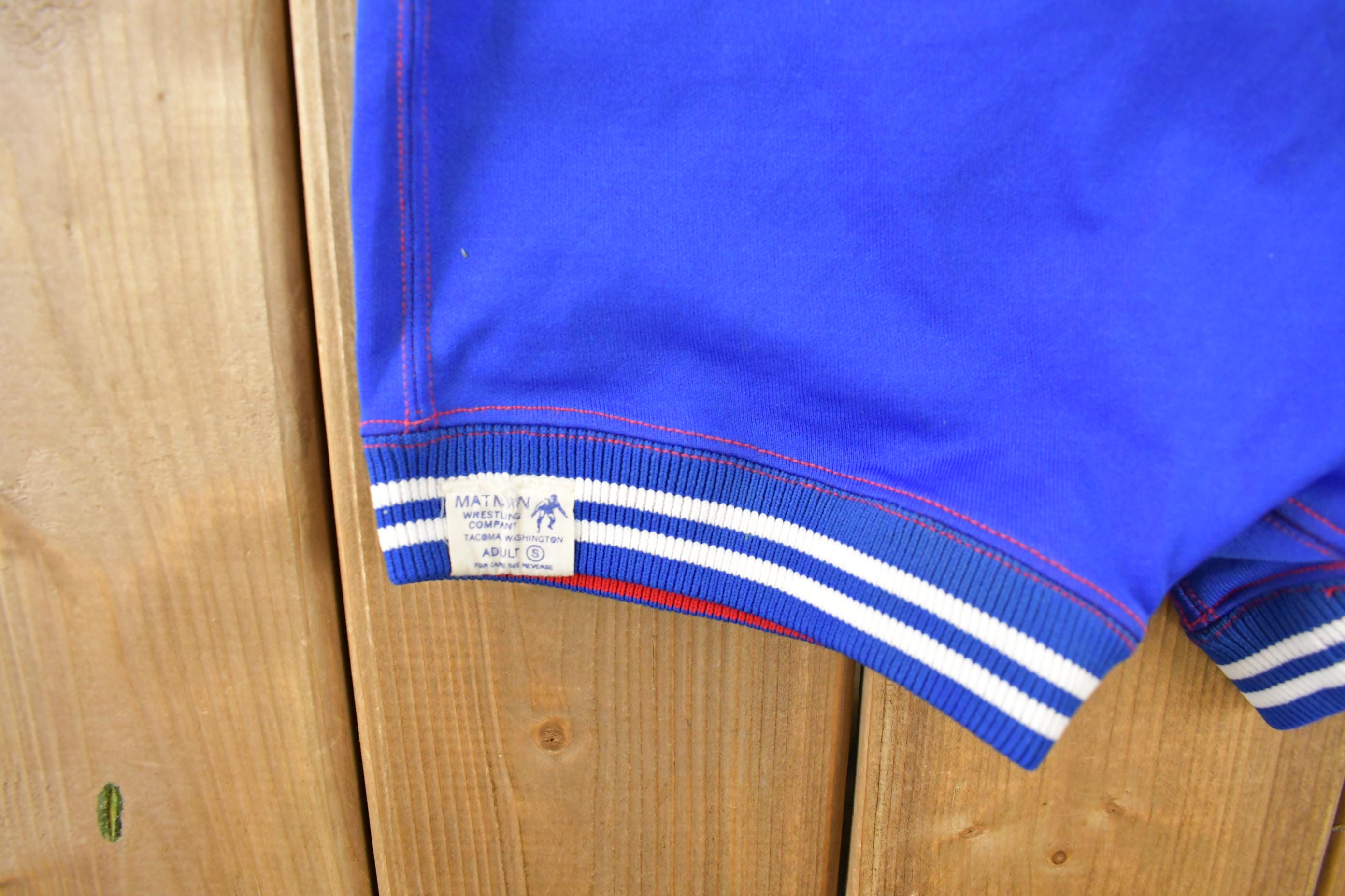 Vintage 1980s Matman Wrestling Singlet Uniform Men's Small