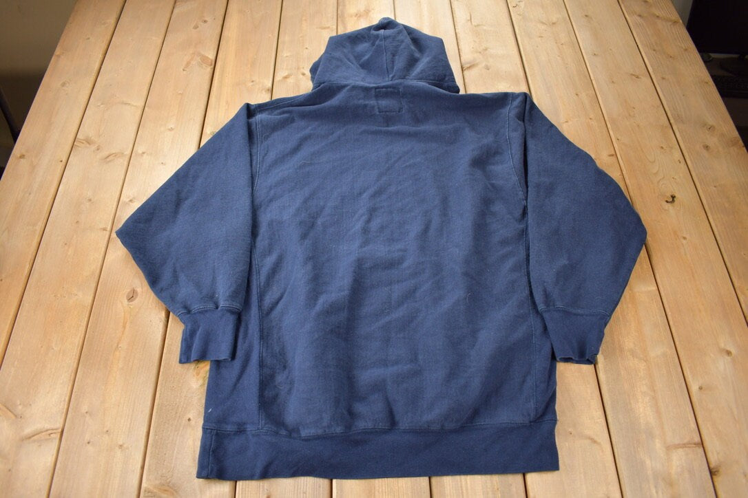 Vintage 1990s University Of West Virginia Heavy Weight Collegiate Hoodie Size XXL