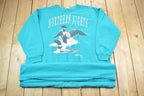 Vintage 1990s Northern Nights Middle Falls Canada Extra Long Crewneck Sweatshirt