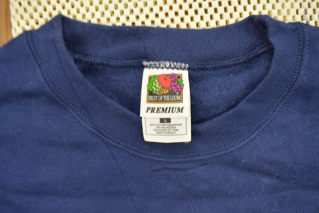 Vintage 1990s New York City Embroidered Crewneck Sweatshirt