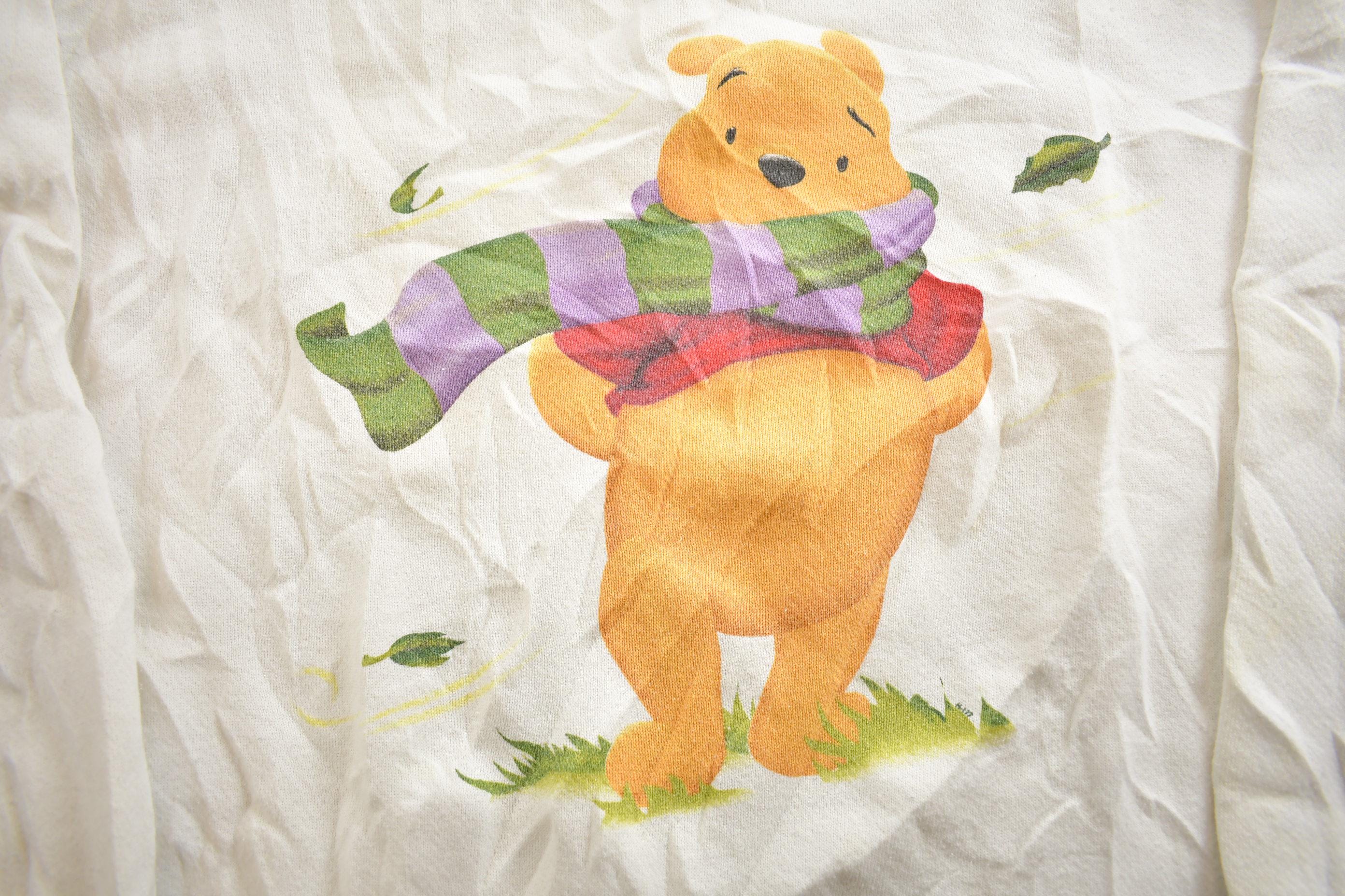 Vintage 1990s Winnie The Pooh Disney Crewneck Made In USA