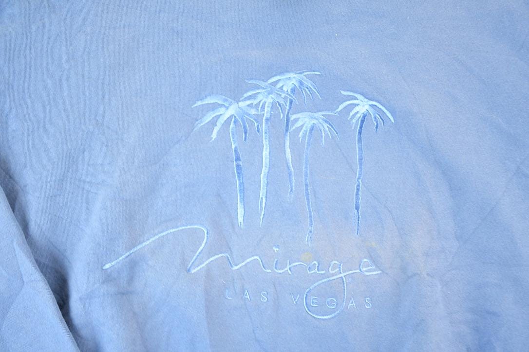 Vintage 1990s Mirage Las Vegas Crewneck Sweatshirt Mens XL
