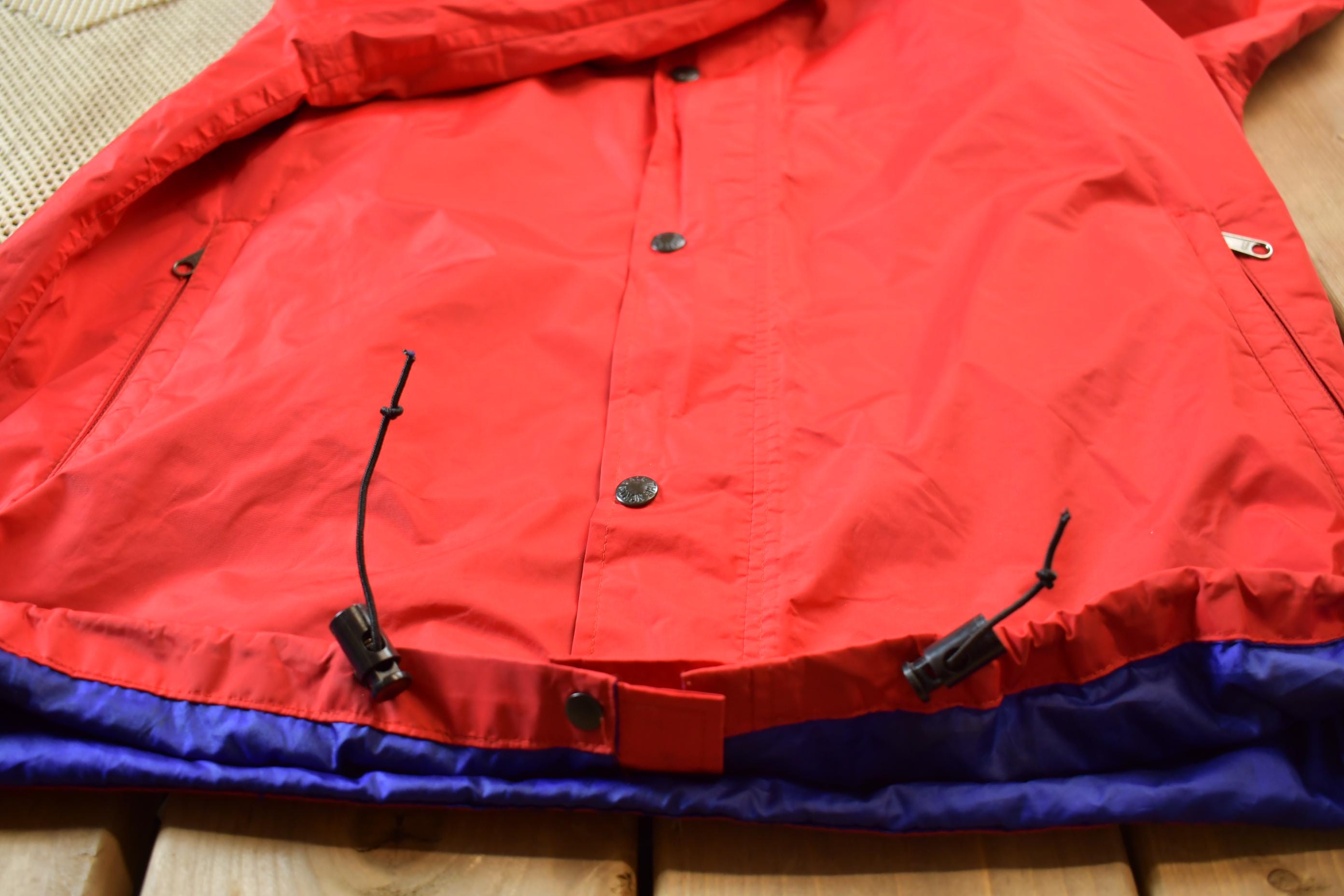 Vintage Y2k The North Flag Windbreaker Jacket Made In USA