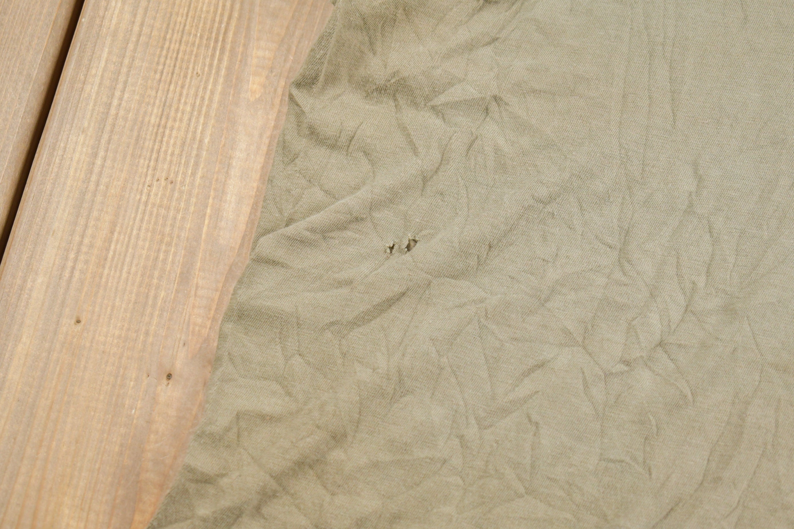 Vintage 1980s Blank Beige T Shirt