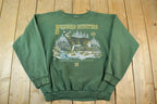 Vintage 1990s Big Buck Outdoorsman Crewneck Sweatshirt