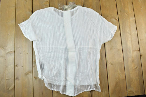 Women Vintage Lerock Y2K T-Shirt Leather Grunge Skull Print / Contrast Stitch / Internet Famous Clothing / Over Dyed