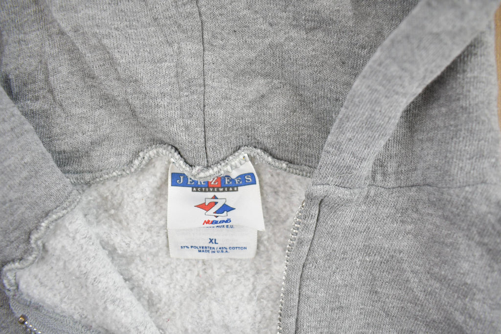 Vintage 1990s Grey Zipper Hoodie