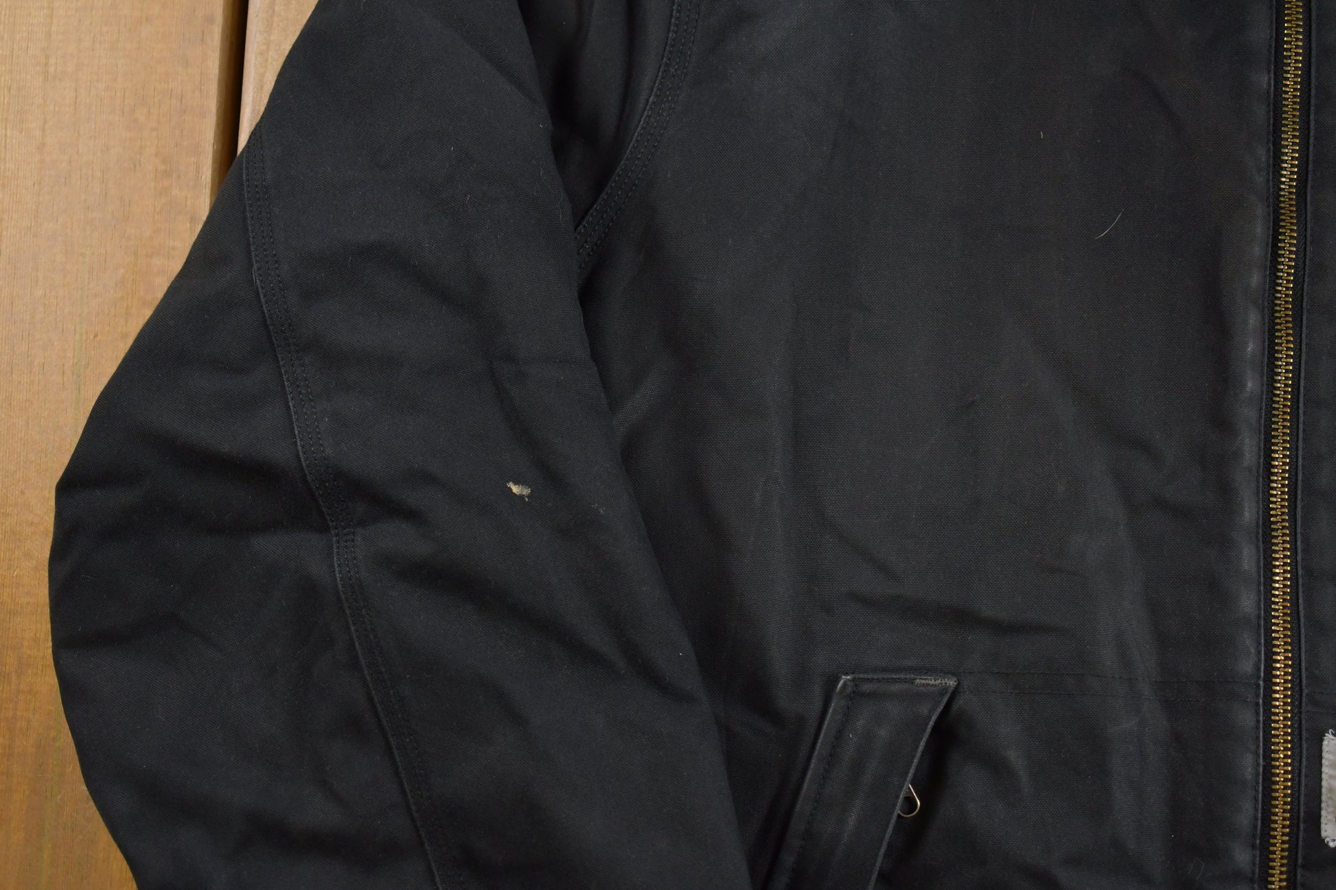 Vintage 90's Carhartt Quick Duck Hooded Jacket /