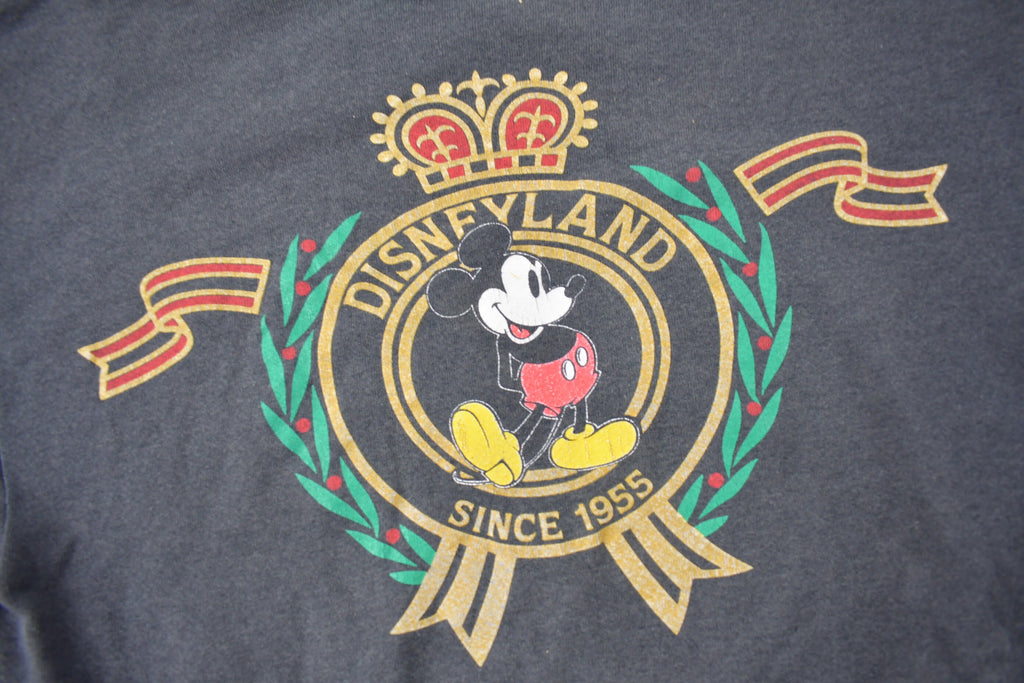 Vintage 1990s Mickey Mouse Disneyland Disney Designs Crewneck Made In USA