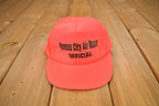 Vintage 1990s Kansas City Air Racer Official Snap Back Hat