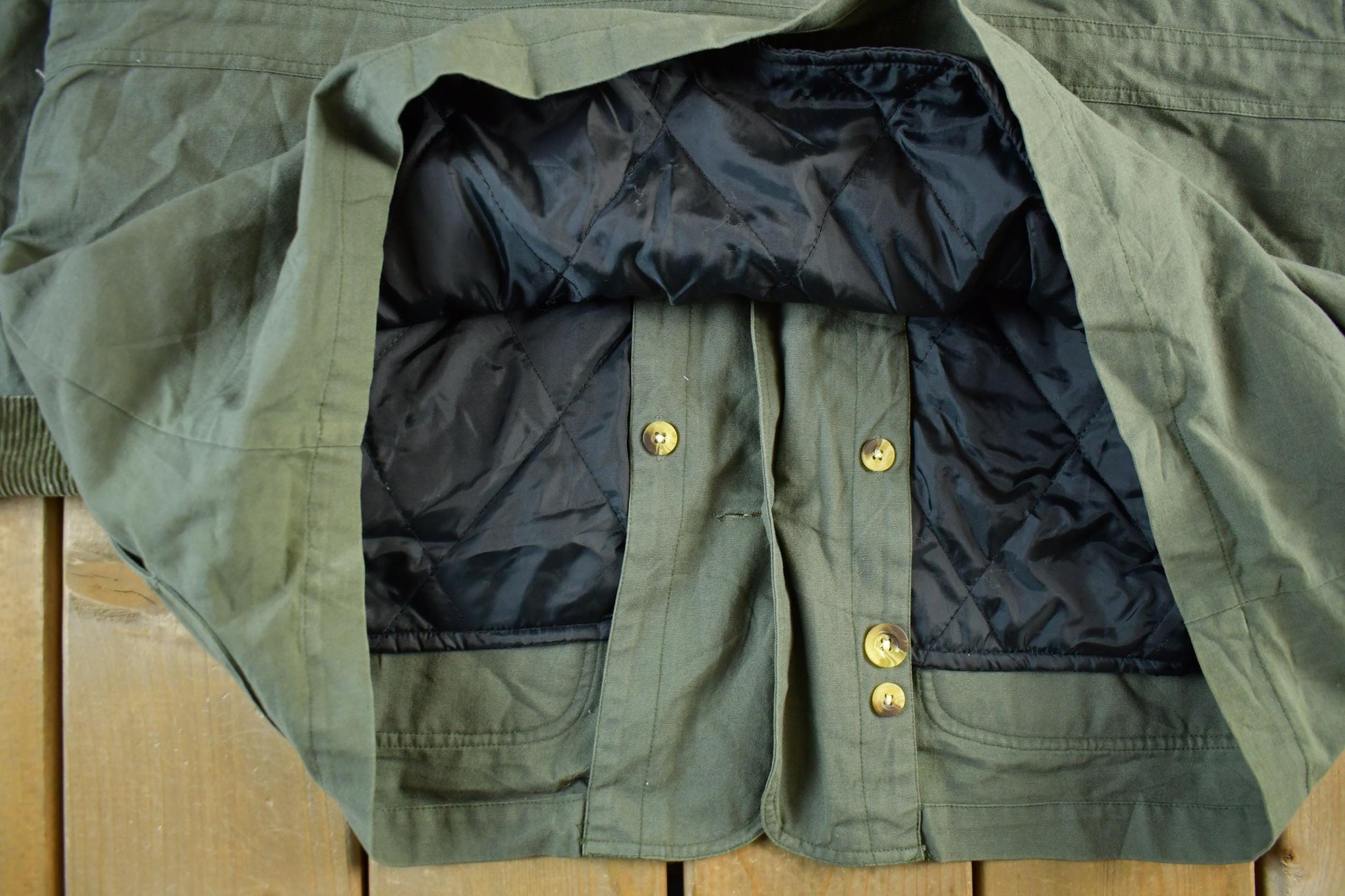 Vintage 2000s Greatland Flannel Lined Barn Chore Coat Men's XL