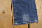 Vintage Y2K Miss Me Bedazzled Low Rise Jeans Women's 27 x 33 / Boot Cut Jeans / Y2K Style / Embroidered Jeans / 2000s / Contrast Stitching